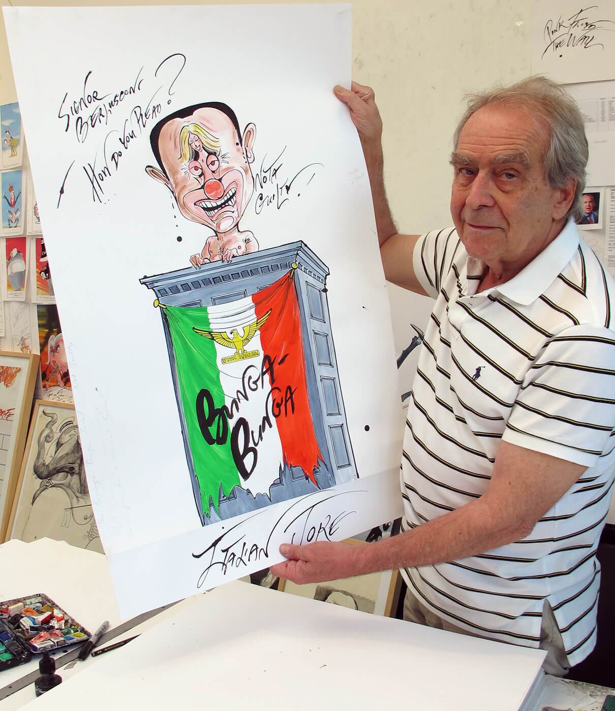 Gerald holding image