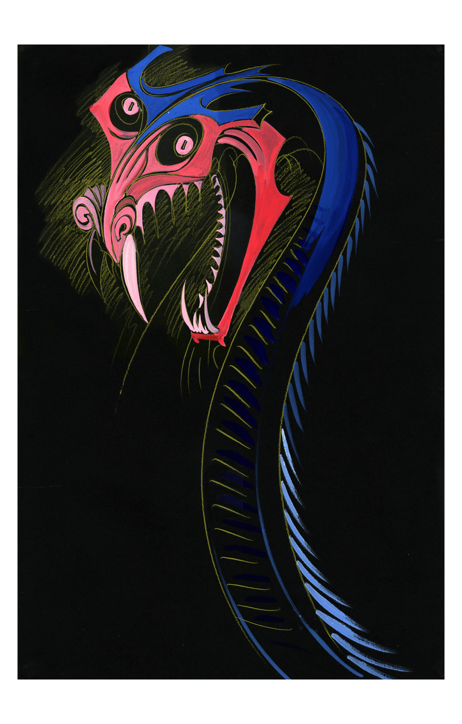 Abstracted Hydra Concept Art