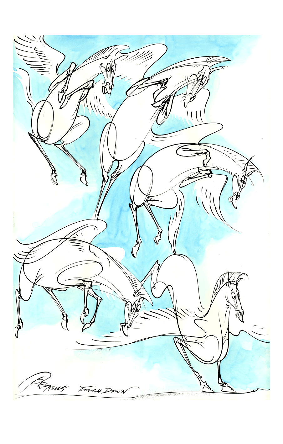 Pegasus Touch Down