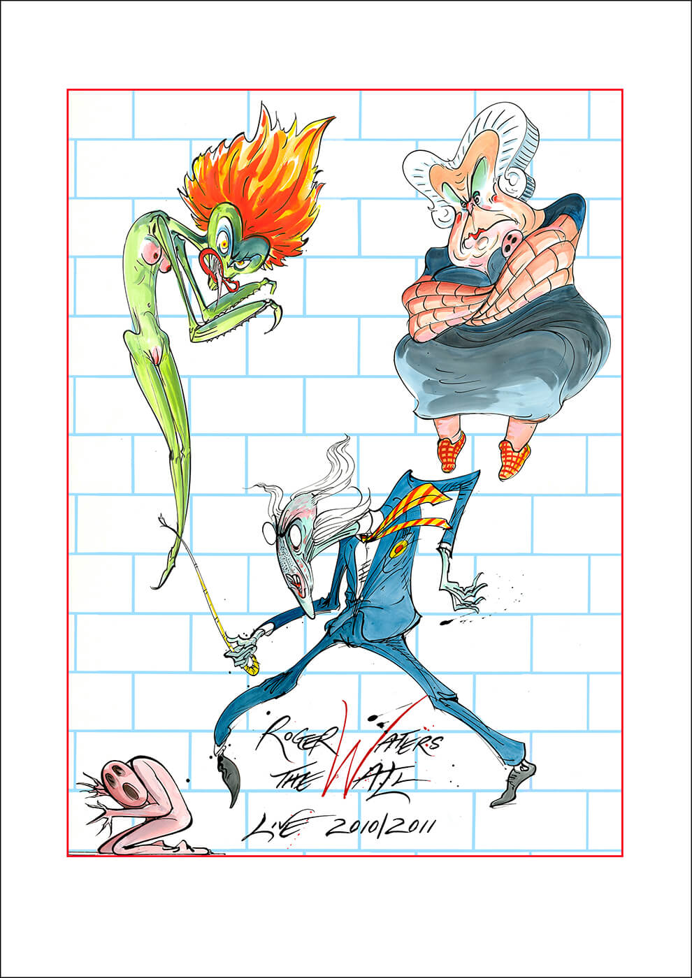 roger waters special tour print